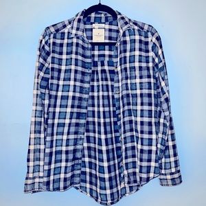 American Eagle XS Boyfriend Fit Flannel.